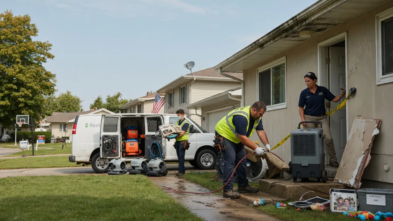 Water Damage Restoration in Downsville, LA near me